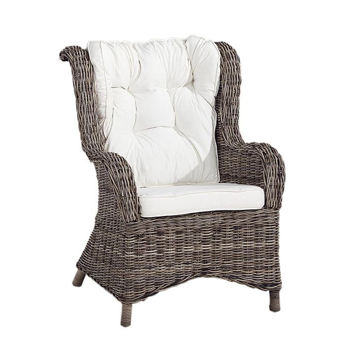 Hovedbilde Artwood Wingchair Hvilestol Rotting Kubu Grey