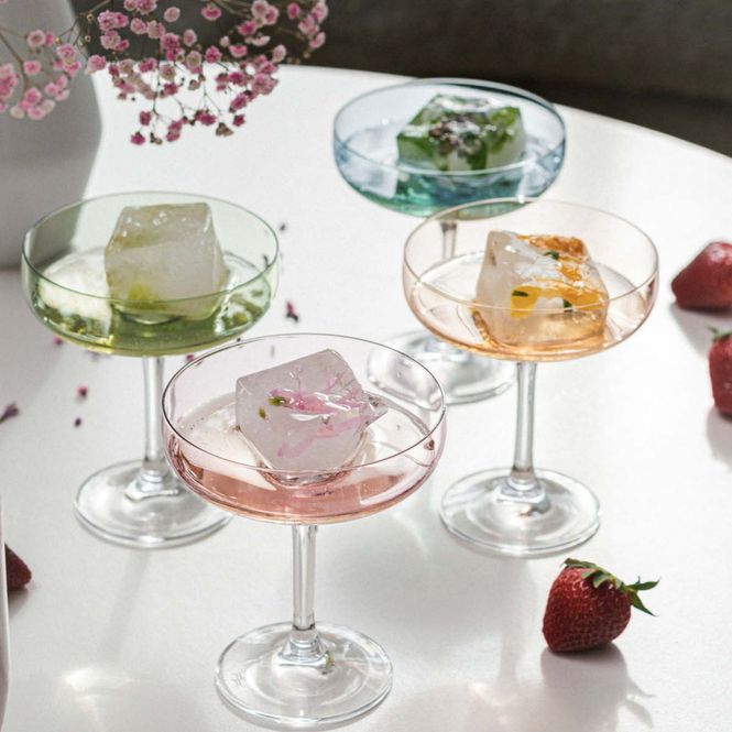 Hovedbilde Hadeland Glassverk Odysse Cavaskål 25 cl Blå 2 pk
