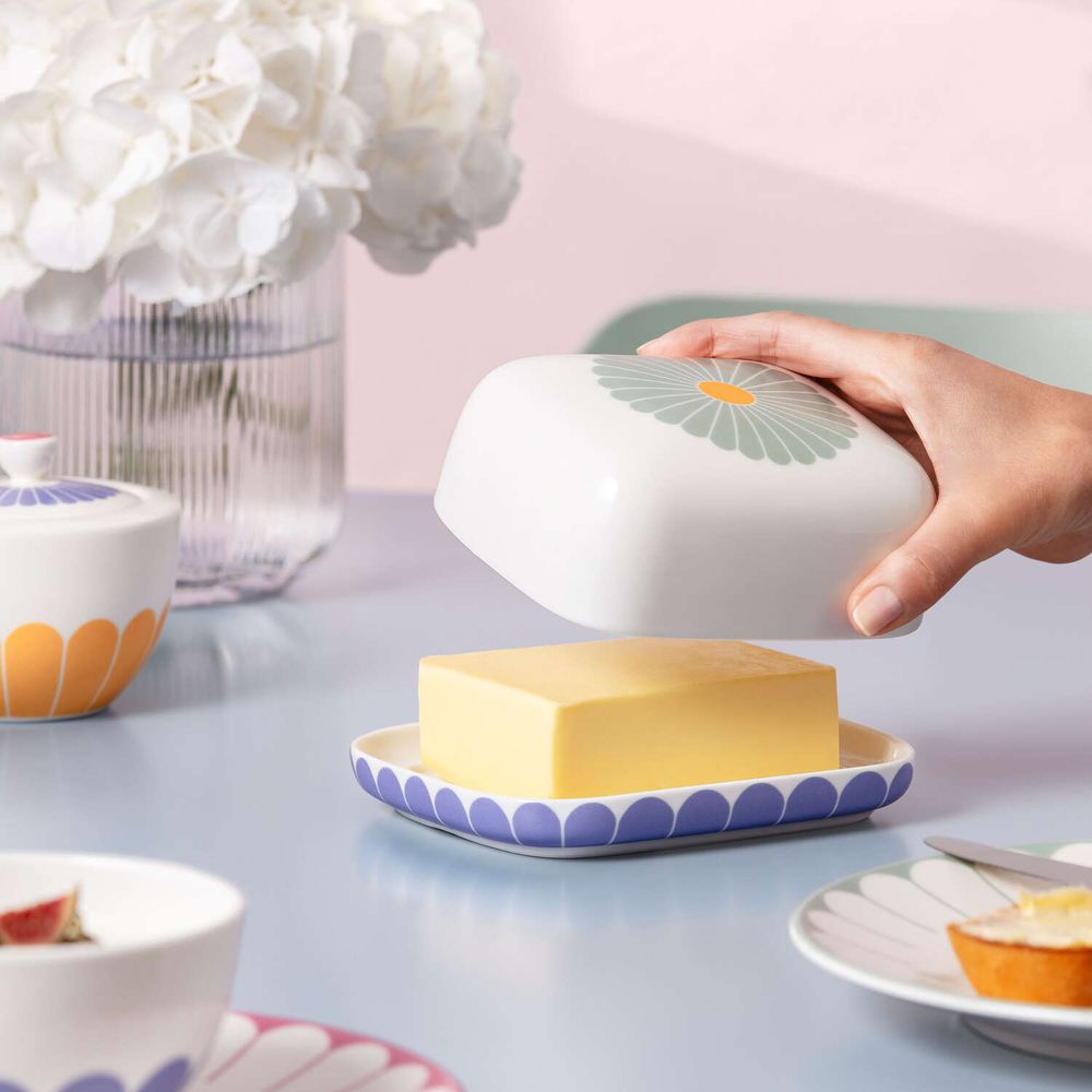 Villeroy & Boch Fleur Couleur Smørskål