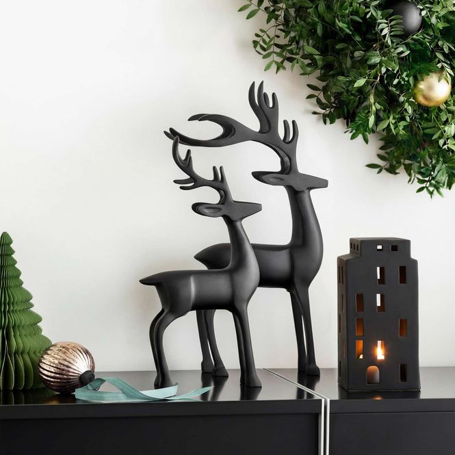 Hovedbilde Villeroy & Boch Christmas Chic Figur Hjort Sort ...
