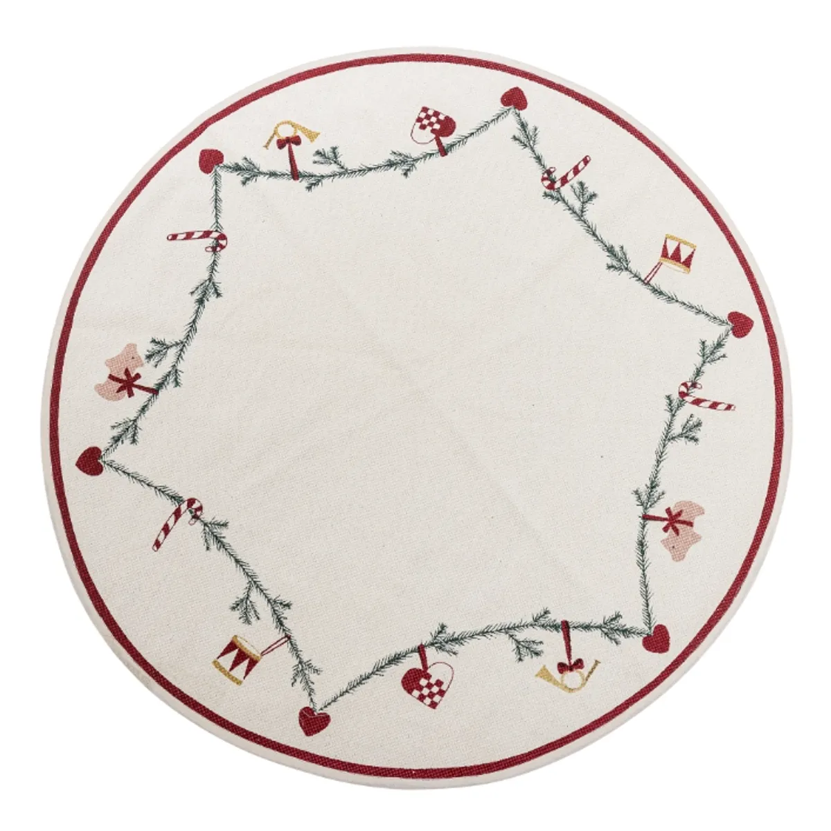 Bloomingville Yule Juletreteppe 110 cm