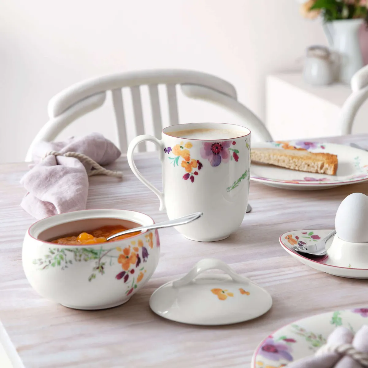 Villeroy & Boch Mariefleur Basic Sukkerskål 37 cl