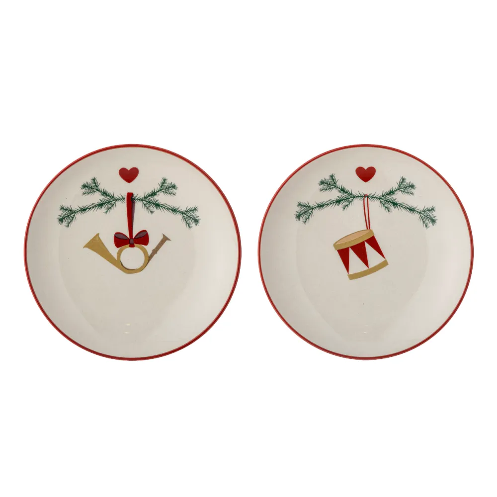 Bloomingville Yule Asjett 2-pk 16 cm