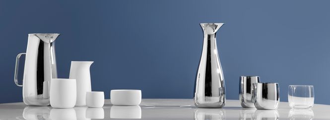 Hovedbilde Stelton Foster Karaffel med Propp Gull 1 liter