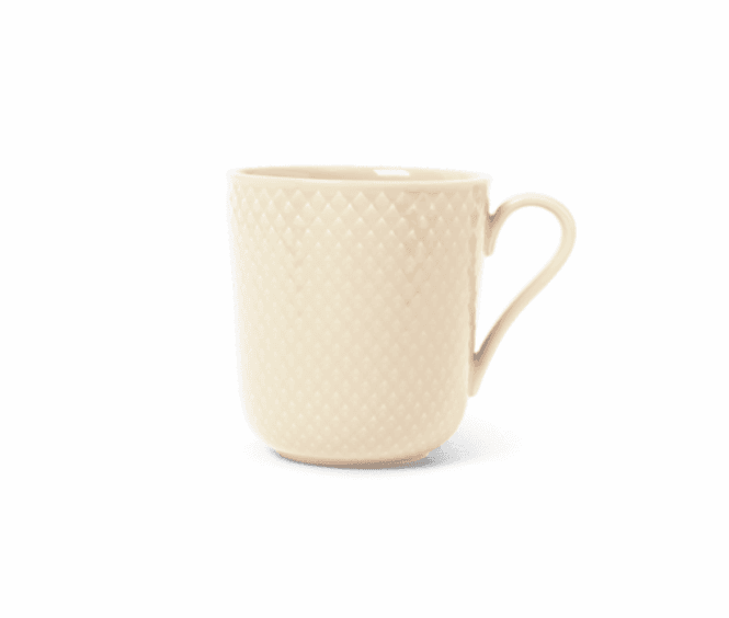 Hovedbilde Lyngby Porcelæn Rhombe Earth Krus 2 pk Hvit/Grønn