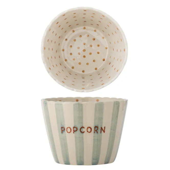 Hovedbilde Bloomingville Chip Skål Popcorn Blå