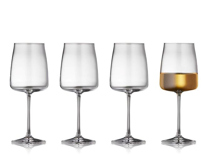 Hovedbilde Lyngby Glas Krystal Zero Hvitvinsglass 4stk