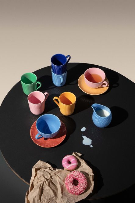 Hovedbilde Lyngby Porcelæn Rhombe Color Kopp med hank 33 cl ...