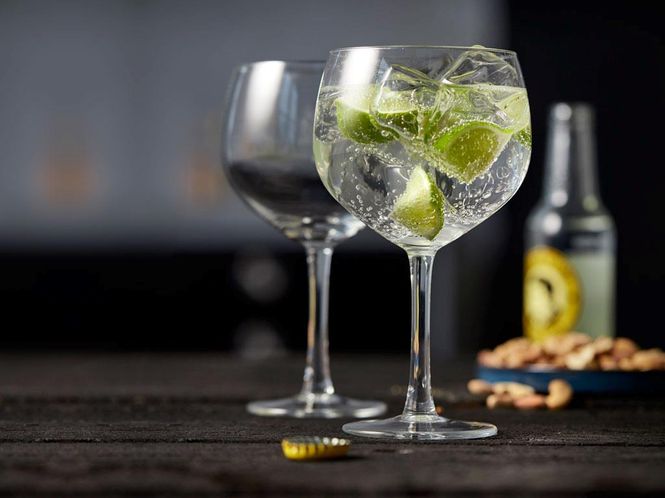 Hovedbilde Lyngby glass Gin & tonic glass Jewel 57cl 4 stk