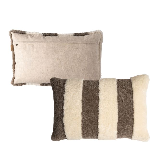 Hovedbilde Shepherd Rand Pute Saueskinn/Ull 60x40
