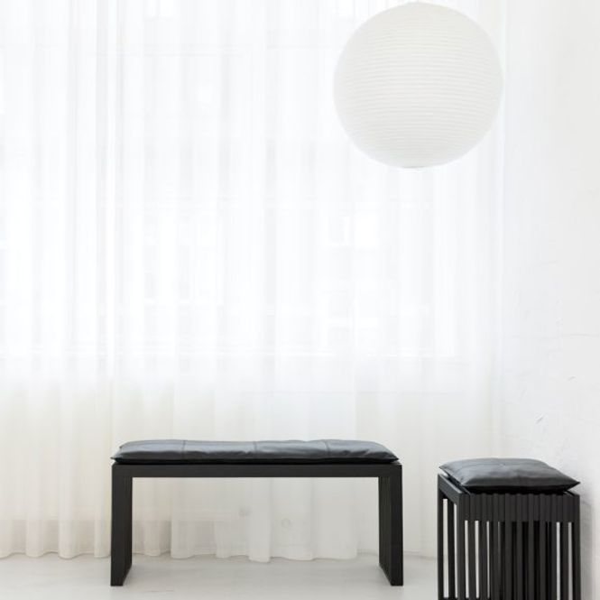 Hovedbilde Cinas Rib Krakk/Sidebord Sort