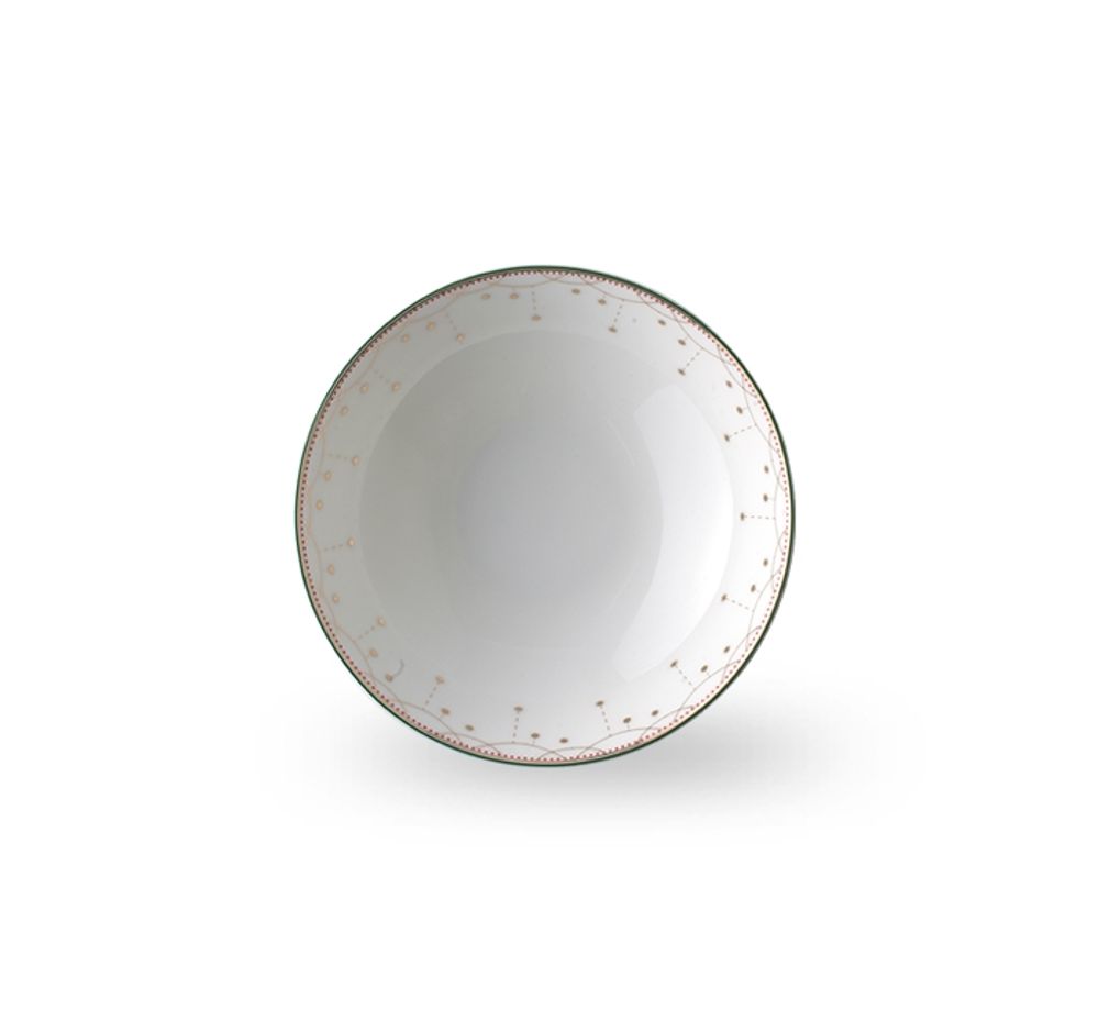 Wik & Walsøe Julemorgen Girlander Dyp Tallerken 16 cm