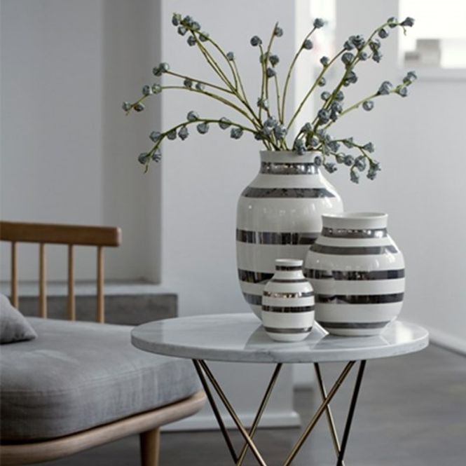 Hovedbilde Kähler Omaggio vase sølv 20 cm