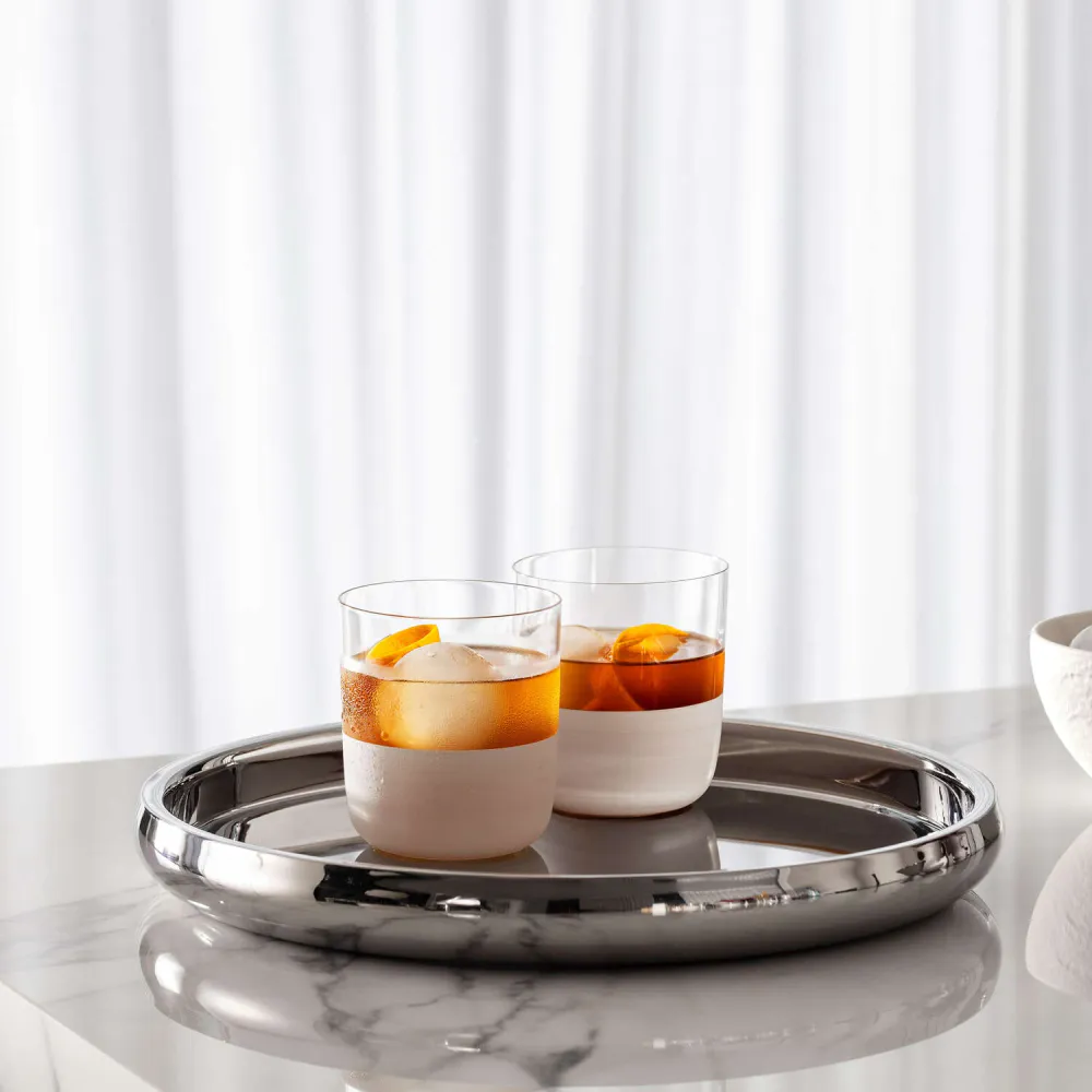 Villeroy & Boch Manufacture Rock Blanc Whiskyglass 4-pk