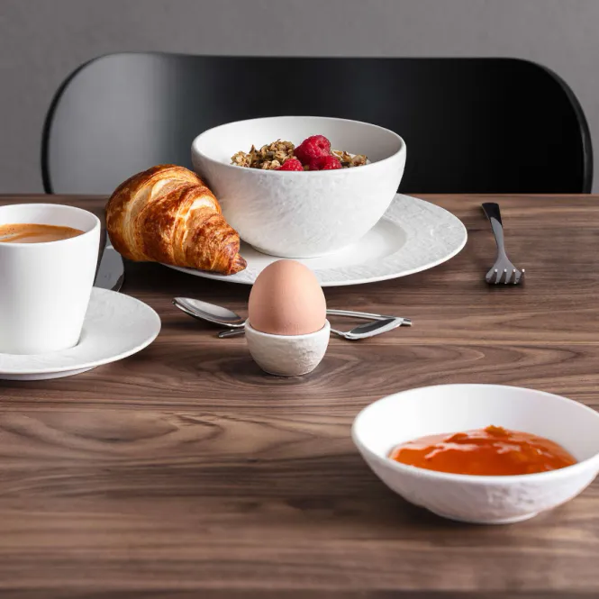 Hovedbilde Villeroy & Boch Manufacture Rock Blanc Eggeglass