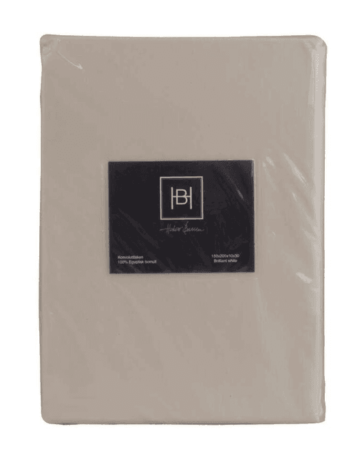 Hovedbilde Halvor Bakke Konvoluttlaken 180x200x30 beige