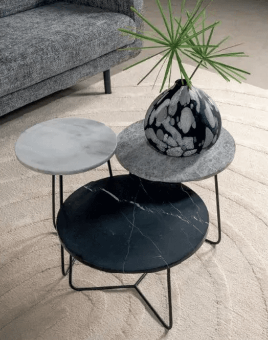 Hovedbilde Trend Collection Minnesota Sofabord Svart Ø50 x ...