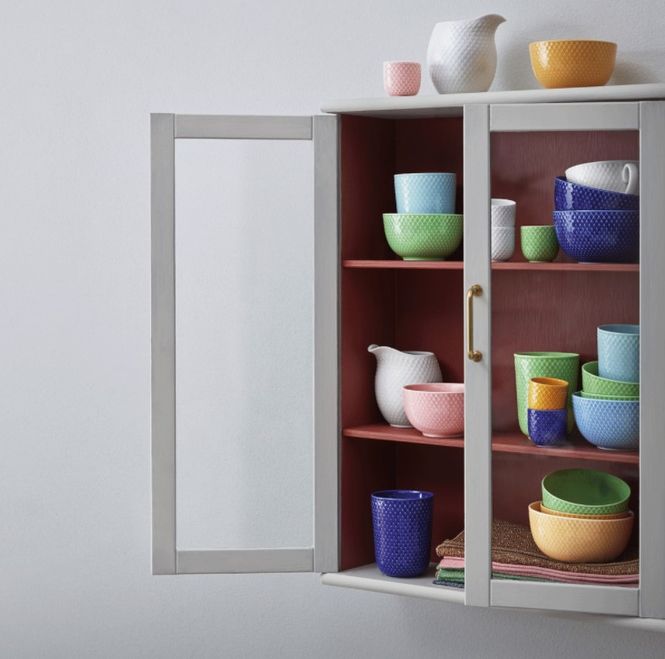 Hovedbilde Lyngby Porcelæn Rhombe Color Krus Turkis 33 cl
