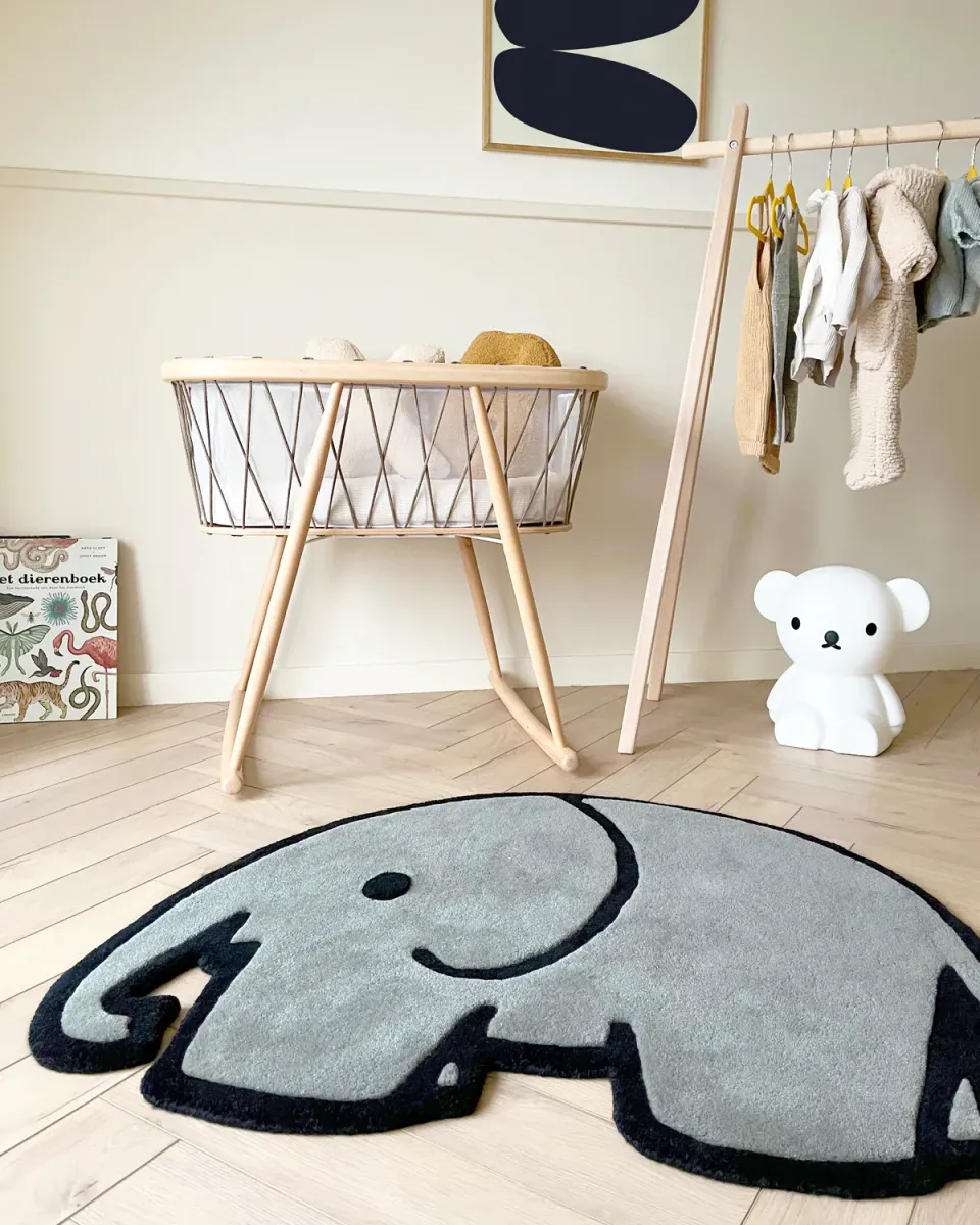 Maison Deux Elephant Teppe 100x82