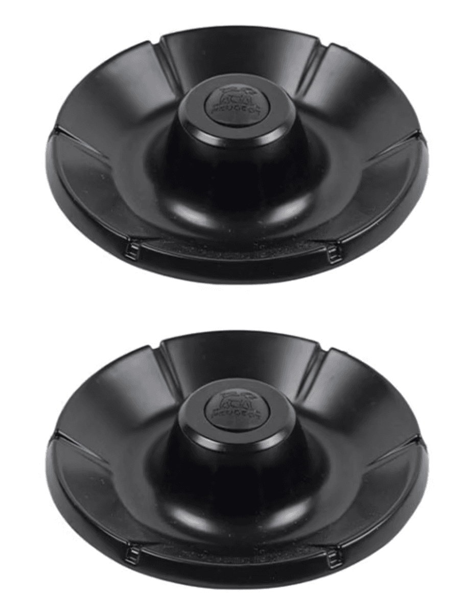 Peugeot Atmosphère Whisky Gavesett med 2 whiskyglass og 2 matte svarte kjølebaser