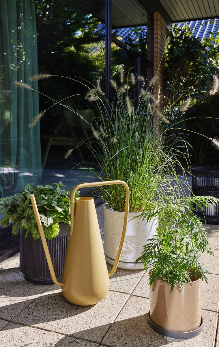 Hübsch Era Potte Brun 2 stk