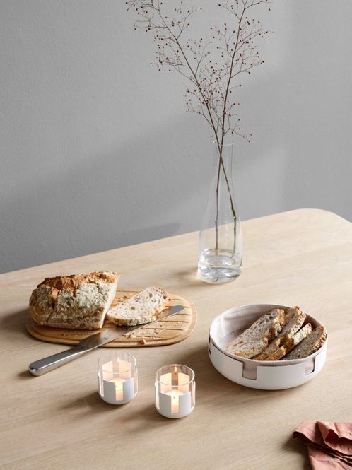 Hovedbilde Stelton Luna Telysholder Myk Hvit 2-pk