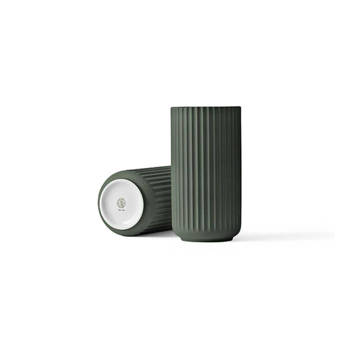 Lyngby Porcelæn Vase 12 cm Copenhagen Green