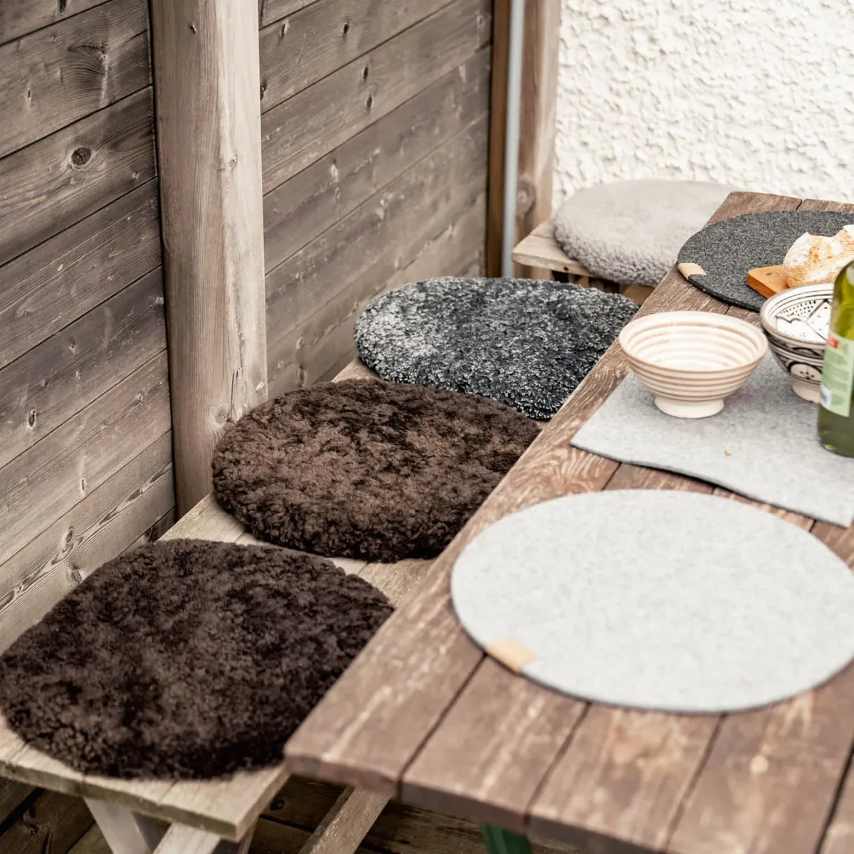 Shepherd Jill Stolpute Ø36 cm Granit