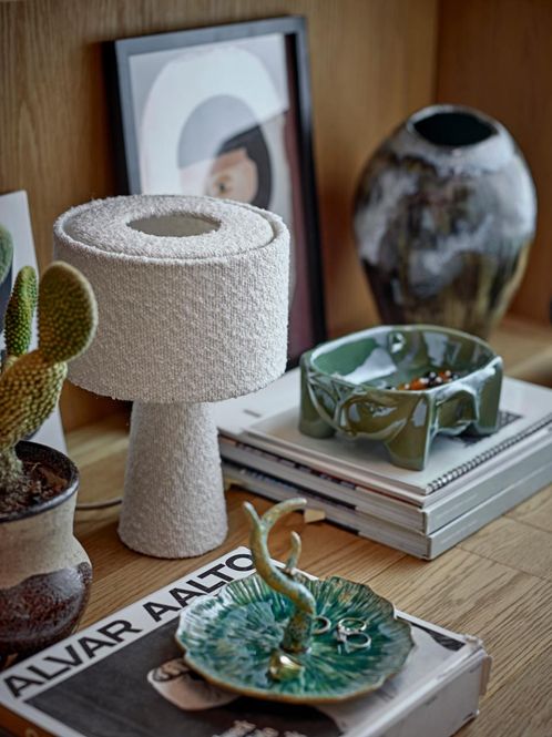 Hovedbilde Bloomingville Emmie Bordlampe Hvit