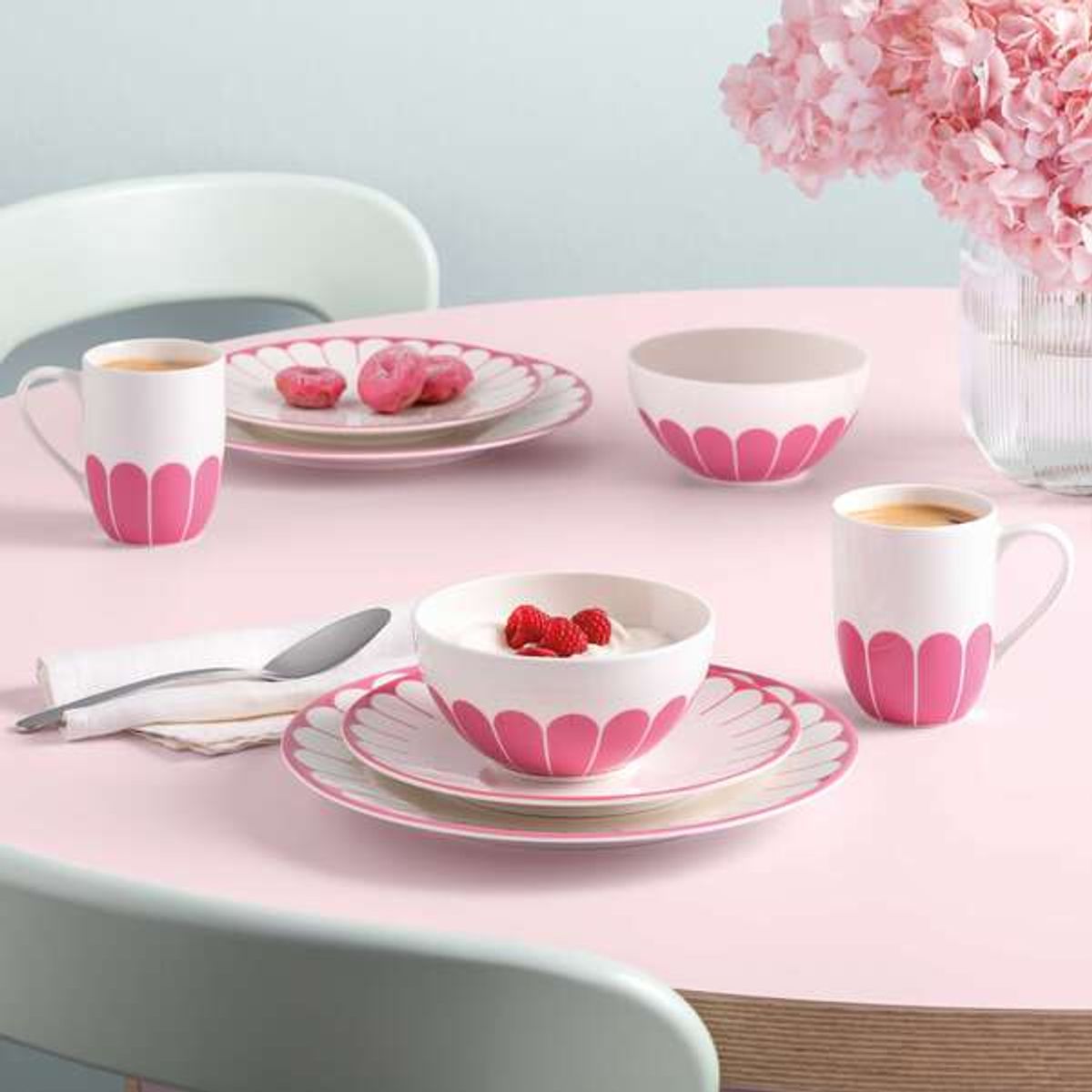Villeroy & Boch Fleur Cassis Servisepakke 8 deler
