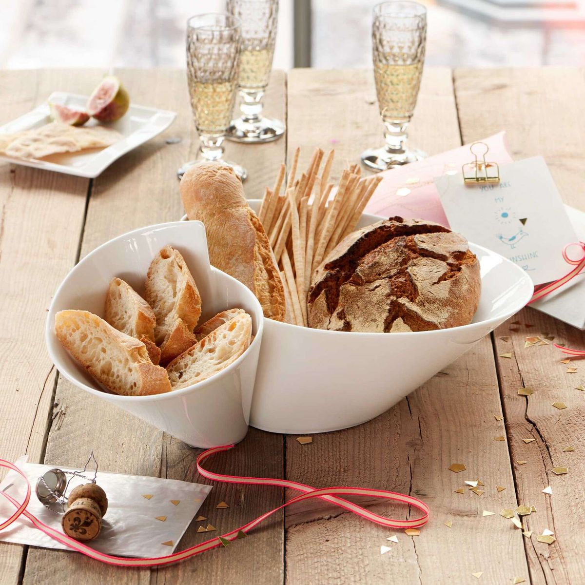 Villeroy & Boch New Wave Dobbel Bolle 49x27 cm