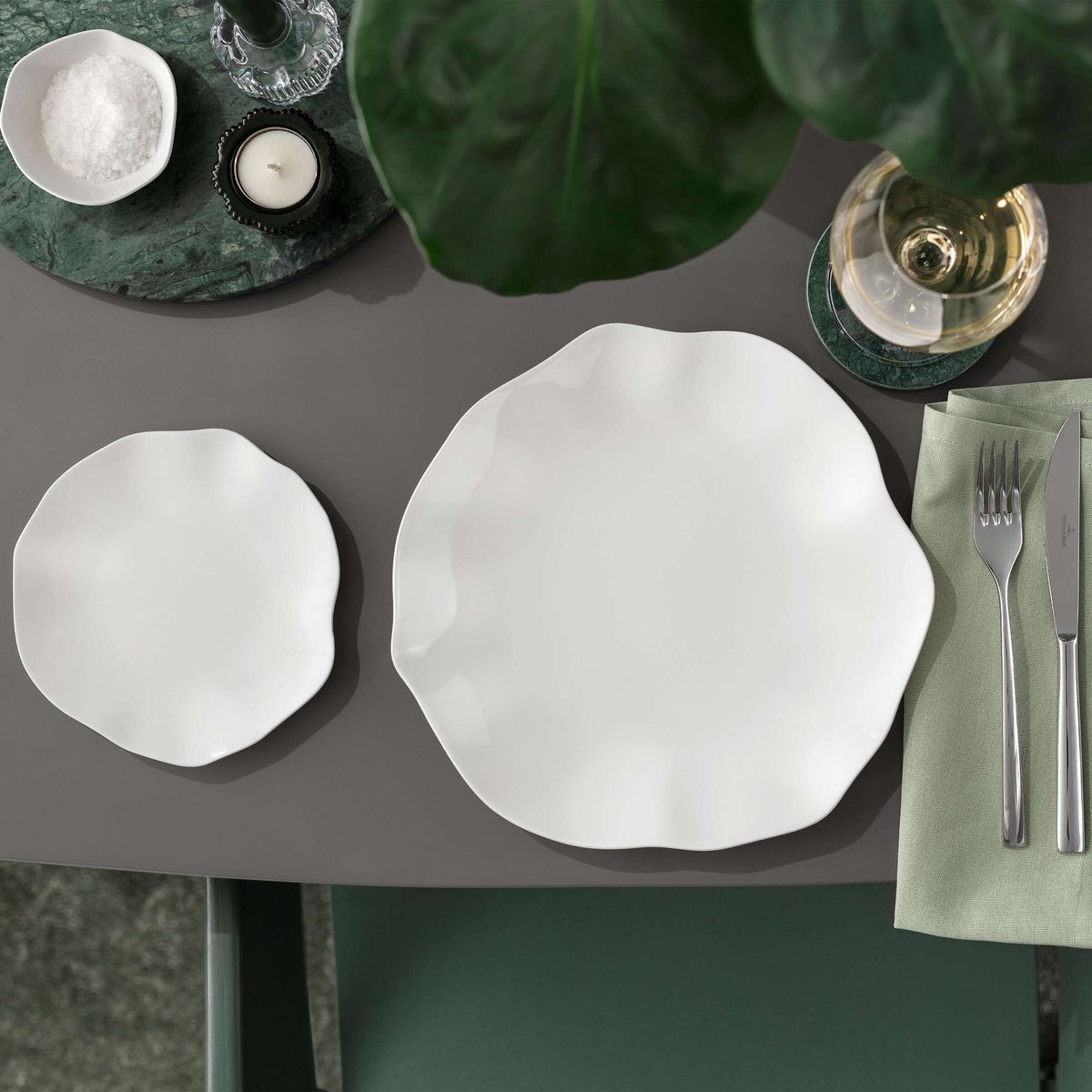 Villeroy & Boch Pura Asjett 17 cm Hvit