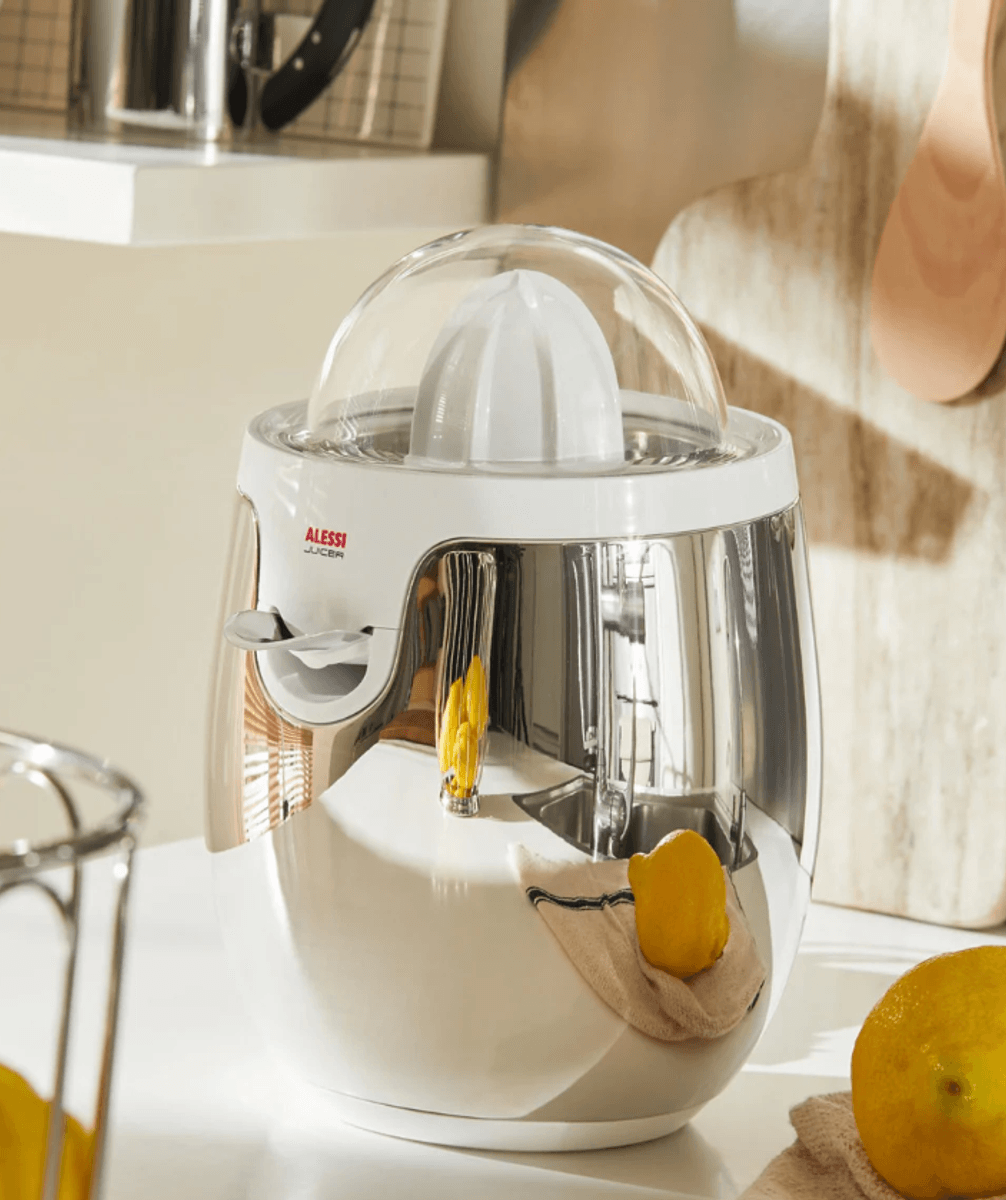 Alessi Elektrisk Sitruspresse Hvit