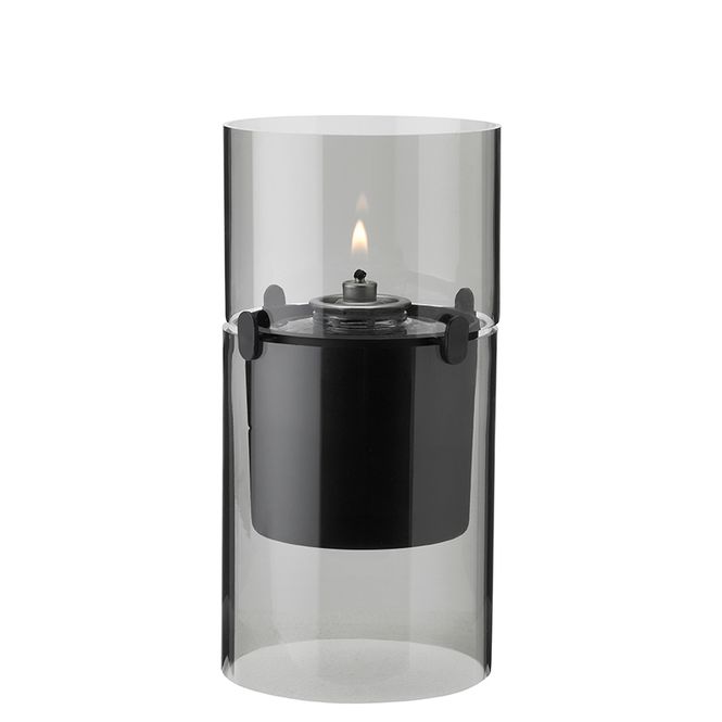 Hovedbilde Stelton Lucie Hurricane oljelykt smoke H17,5 cm