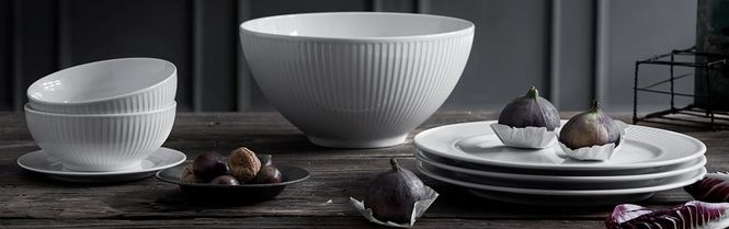 Hovedbilde Pillivuyt Plissé tallerken flat hvit - 26 cm