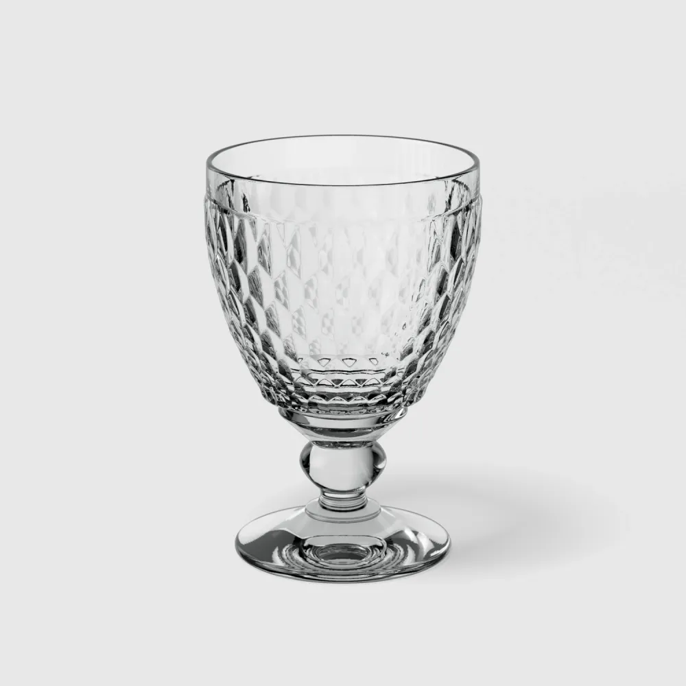 Villeroy & Boch Boston Vannglass m/stett 25 cl Klar