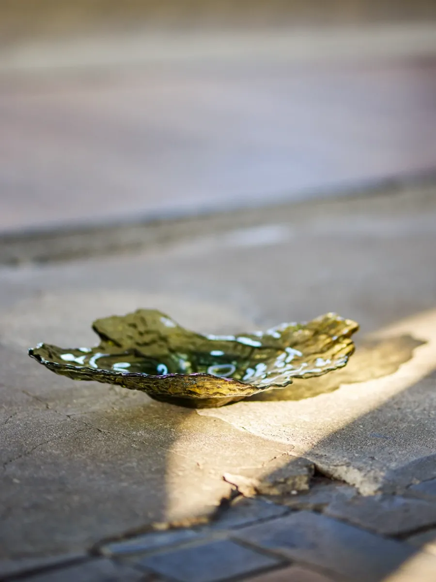 Bloomingville Aiku Skål Glass Grønn