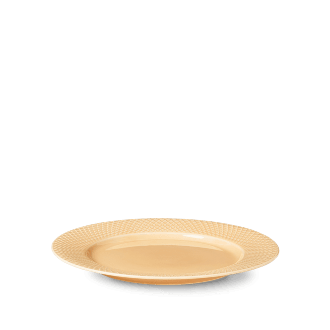 Hovedbilde Lyngby Porcelæn Rhombe Plate Sand Ø27cm