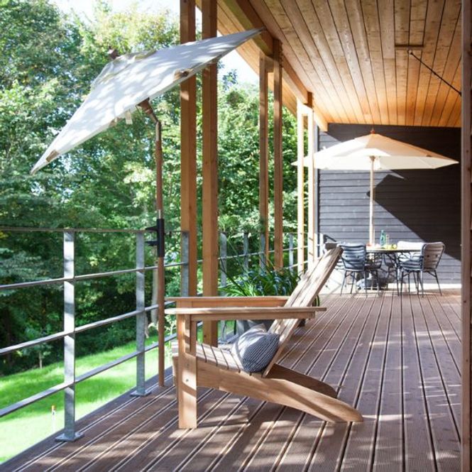 Hovedbilde Cinas Adirondack Loungestol Teak