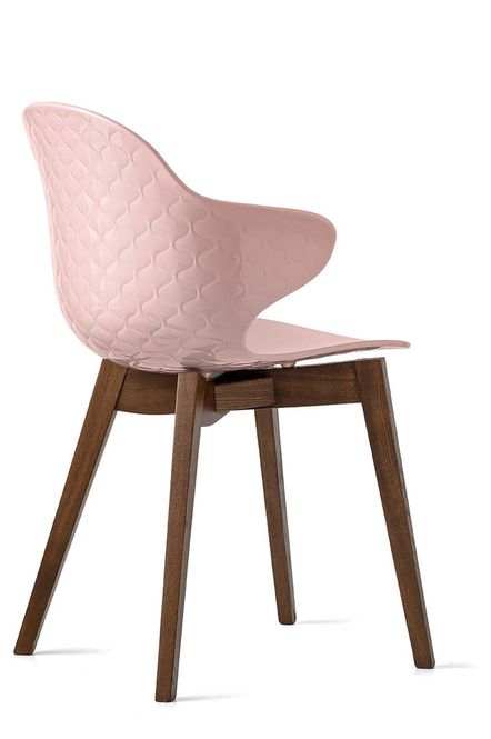 Hovedbilde Calligaris Saint Tropez stol smoke / rosa