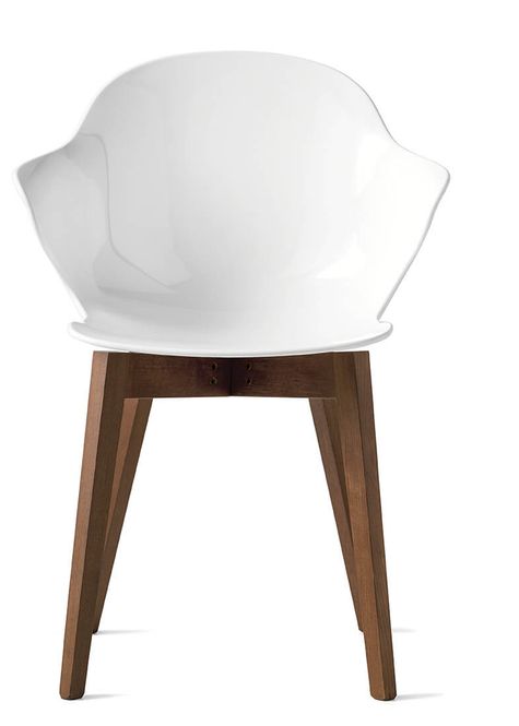 Hovedbilde Calligaris Saint Tropez stol smoke / hvit