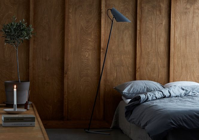 Hovedbilde Belid Vincent Gulvlampe Sort/Betong