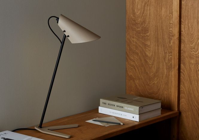 Hovedbilde Belid Vincent Bordlampe Sort/Sand.