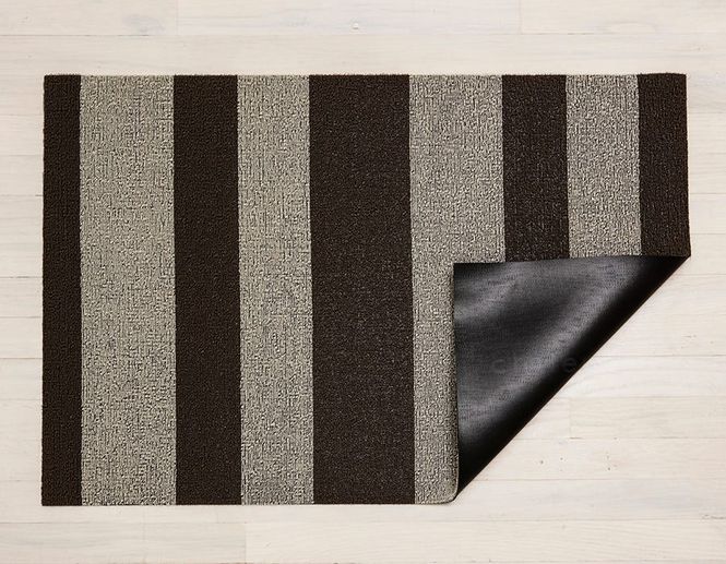 Hovedbilde Chilewich Dørmatte Bold Stripe Pebble 46x71 cm