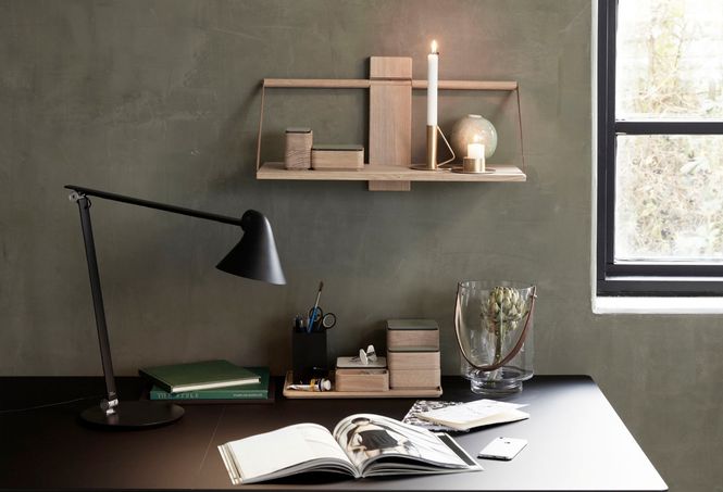 Hovedbilde Andersen Furniture Wood Wall Vegghylle Eik 30x18 ...
