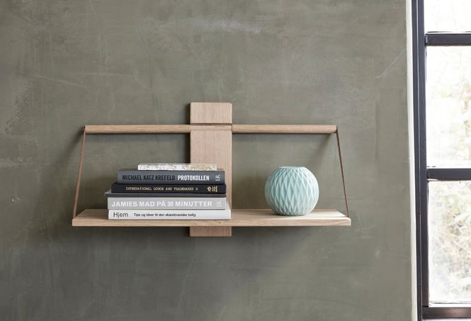 Hovedbilde Andersen Furniture Wood Wall Vegghylle Eik 30x18 ...