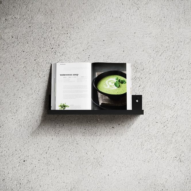 Hovedbilde NICHBA Hylle L-form Sort