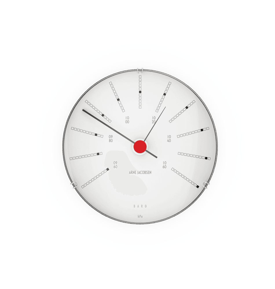 Arne Jacobsen Bankers Værstasjon Barometer