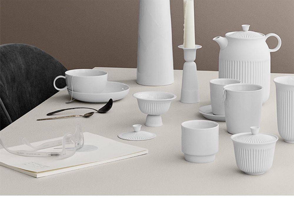 Lyngby Porcelæn Tse Tekopp m/fot 6,5cm