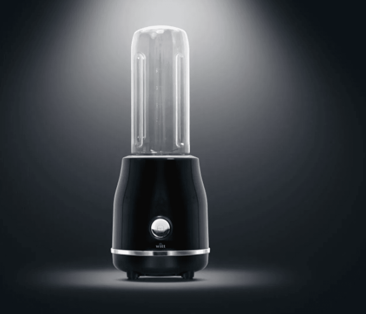 Witt Premium Retro To-go Blender Svart